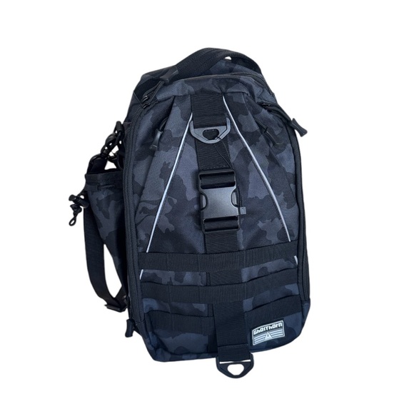 Ghostorn Fishing Backpack Black Camo NWOT - Picture 3 of 12